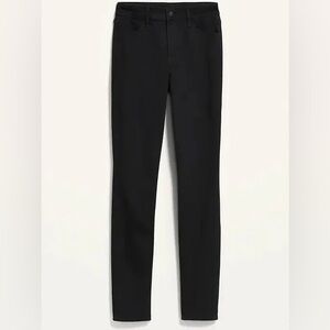 Old Navy High-Waisted Wow Straight Jeans Black 12 Tall